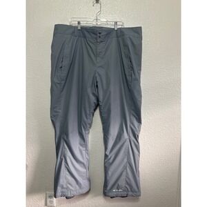 Columbia Women's Grey Insulated Ski Snowboard Pants Size XL